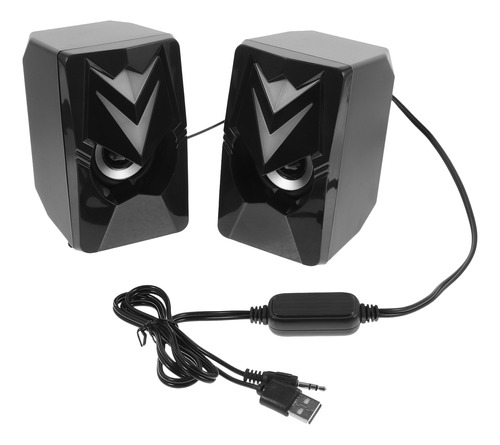 Mini Altavoz Estéreo Pequeño Con Barra De Sonido, 2 Unidades