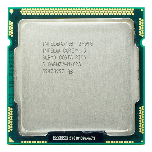 Procesador Intel Core I3-540  3.06ghz  Con Gráfica Integrada