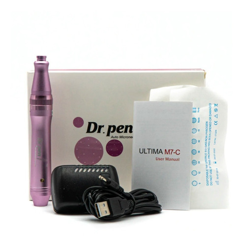 Dr. Pen M7-c Alambrico Microneedling + 2 Cartuchos De 12 Pin