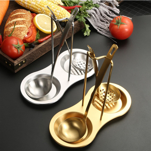 Soporte Para Cucharones De Sopa Y 2 Cucharas Soporte Argén