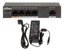 Comprar Switch Dahua 4p Poe 10\u002F100 1p Uplink, Hi-poe Pfs3005-4et-60