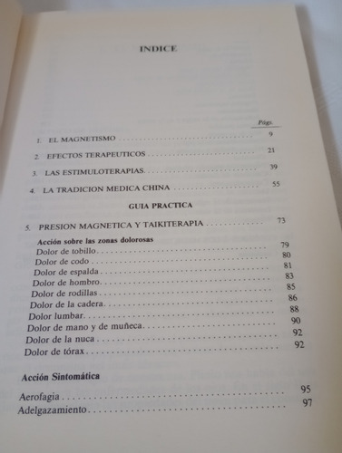 Libro Magneto Terapia Usado Dr E. Holzapfel Ed Edaf Madrid (Usado)