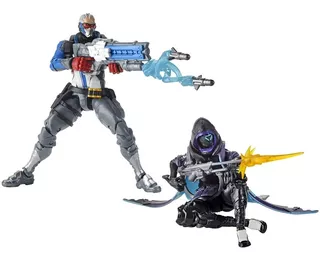 Overwatch Ultimates Dual Pack Shrike Ana & Soldier 76 Hasbro