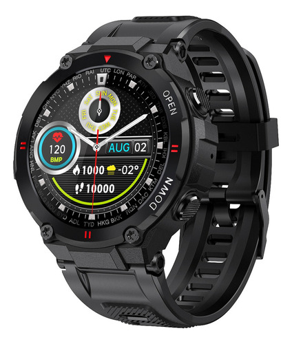 K22 Negro Pantalla Táctil Smartwatch