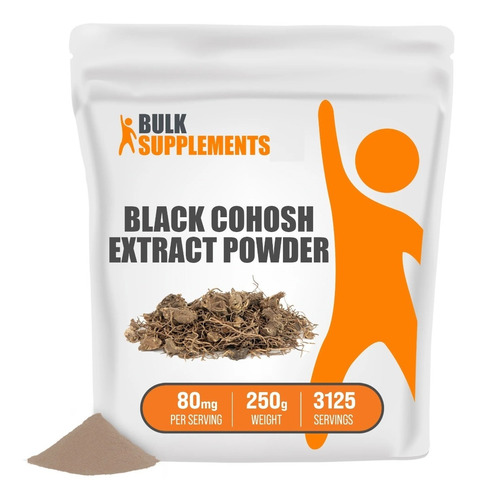 Bulk Supplements | Extracto Cohosh Negro | 250g | 3125 Servi