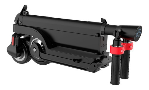 Patin Electrico Ultra Plegable - Scooter Recargable Color Negro
