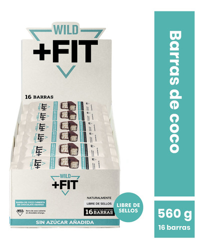 Wild Fit Coco 16 Unidades