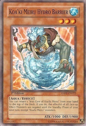 Koa'ki Meiru Hydro Barrier (anpr-en022) Yu-gi-oh!