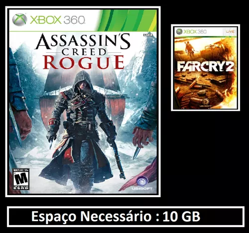 ASSASSINS CREED ROGUE DUBLADO + FARCRY 3