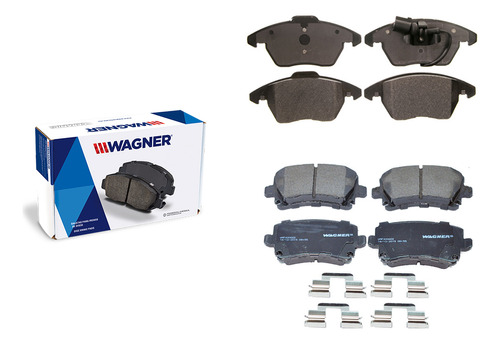 Kit Balatas Delantera Trasera Wgnp Seat León 1.4 2014 Cs