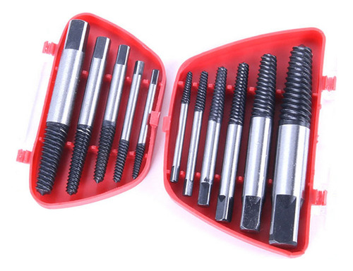 5 Unids/set Extractor De Tornillo Rosca Dentada Cabeza Cuadr