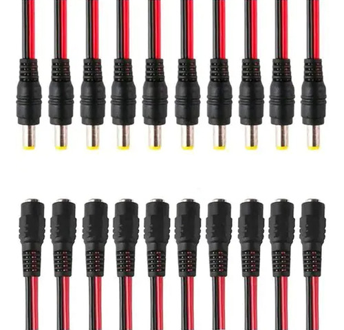 Gess Technologies 10 Pares De Conectores De Cable De Aliment