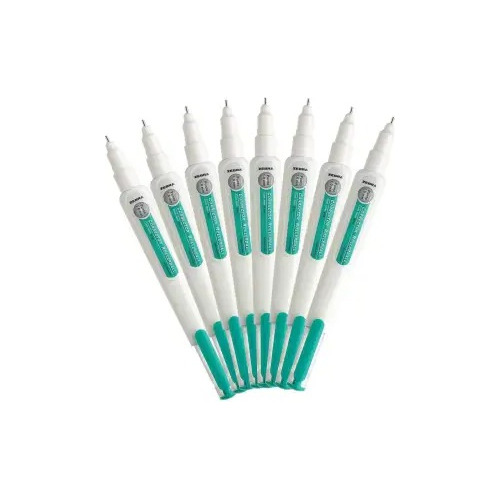 Corrector Líquido Zebra Rollerball 8 Pzas De 8ml
