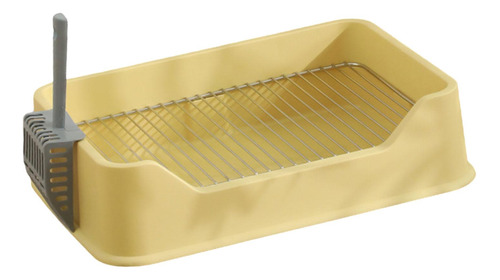 Caja De Arena Para Mascotas, Almohadilla De Amarillo