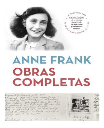 Obras Completas - Anne Frank - Plaza & Janes - Libro