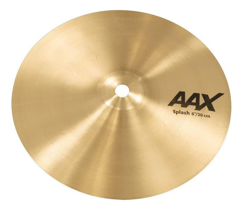 Sabian 8 Aax Splash, Acabado Brillante