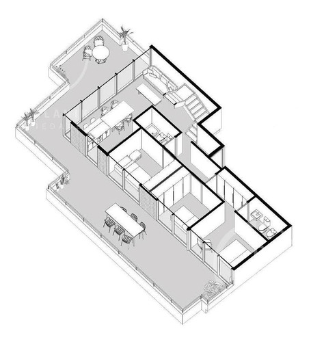Imagen 6 de 22 de Espectacular Duplex De 5 Ambientes Con Terrazas, Parrilla Y Piscina Propia. De Pozo En Chacarita.