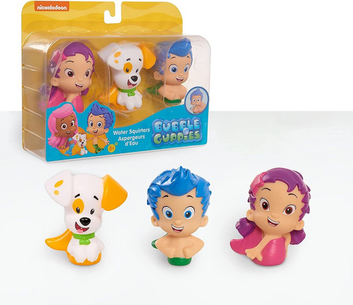 Bubble Guppies Juego De 3pk (gil, Oona, Cachorro De Burbuja)