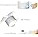 Aplique Pared Led Recargable 360, 3 Colores Regulable Habita