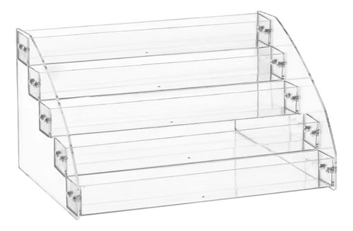 Portatarjetas De Acrílico Transparente, Soporte 5 Niveles