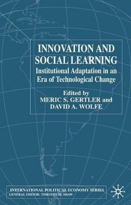 Libro Innovation And Social Learning - Meric S. Gertler