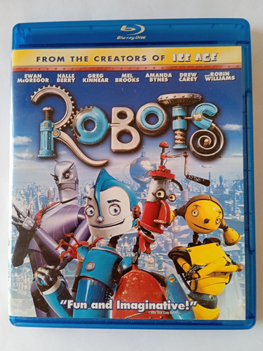 Pelicula Robots Blu-ray, Original, Comprada En Amazon  