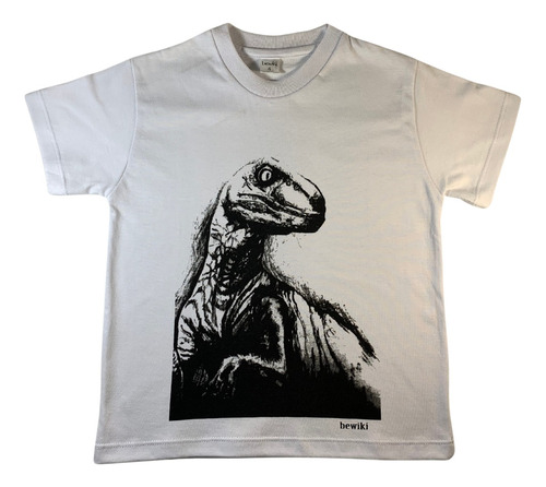 Remera Dinosaurio Velociraptor Juegos Niño Nene Verano 