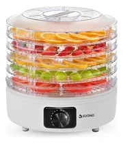 Comprar Deshidratador De Alimentos Suono Automático 5 Bandejas Carnes Frutas Verduras Snacks Saludables