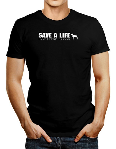 Imagen 1 de 2 de Idakoos Polo Save A Life Adopt From Rescue Doberman Pinscher