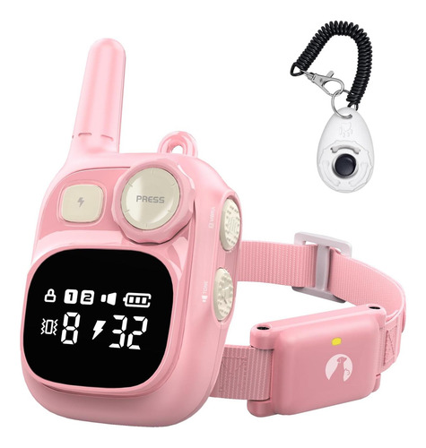 Pikabiu Collar De Entrenamiento Recargable Con Control Remot