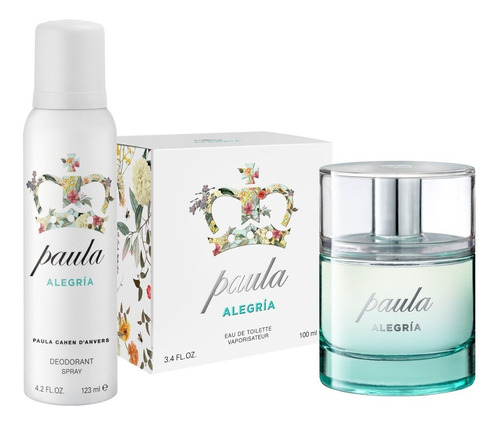 Paula Alegria De Paula Cahen Danvers Edt 100ml + Desodorante