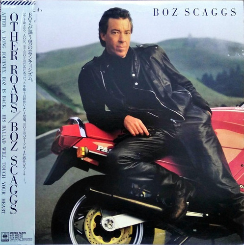 Vinilo Boz Scaggs Other Roads Edicion Japonesa + Obi + Inser