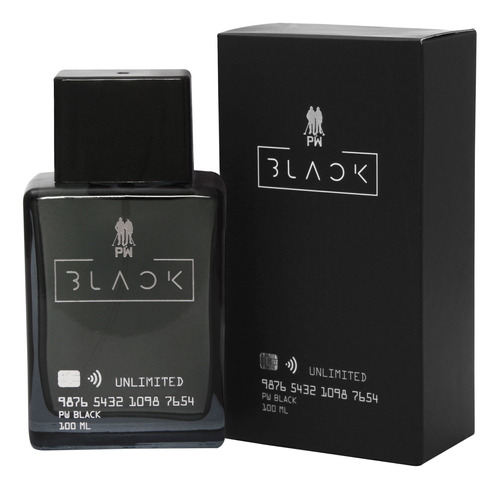 Imagem 1 de 2 de Perfume Black 100 Ml Polo Wear