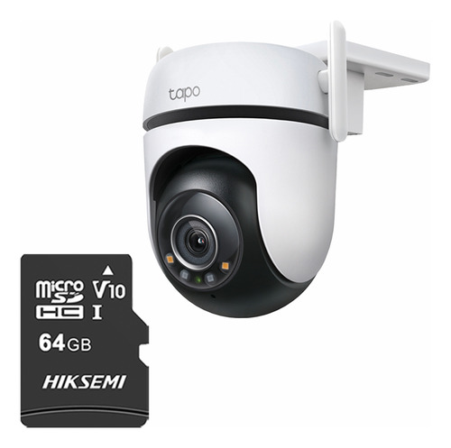 Tp-link Cámara De Seguridad Tapo-c510w-plus-64 Con Microsd 64gb 360° Vídeo Alta Calidad Detección Y Seguimiento Inteligente Video A Color 24/7 Audio Bidireccional C510w Protección Exterior Ip65