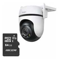 Comprar Tp-link Cámara De Seguridad Tapo-c510w-plus-64 Con Microsd 64gb 360° Vídeo Alta Calidad Detección Y Seguimiento Inteligente Video A Color 24\u002F7 Audio Bidireccional C510w Protección Exterior Ip65