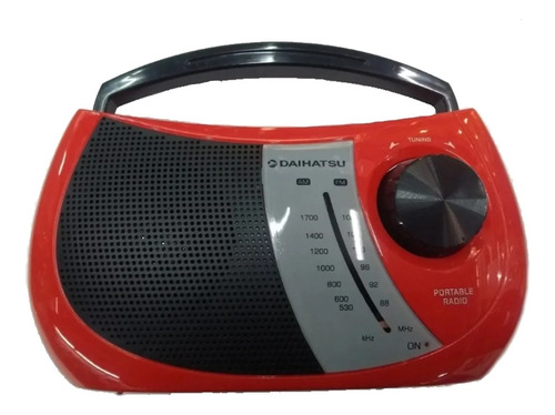 Radio Daihatsu D-rp38 Dual Am Fm Eléctrica O Pilas Roja