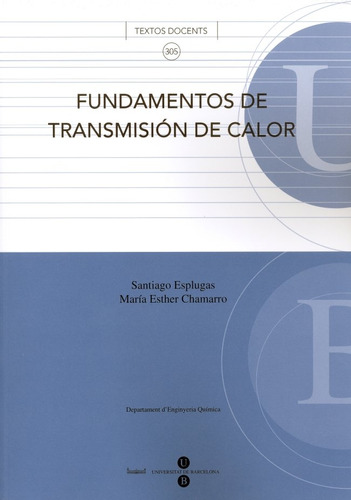 Libro Fundamentos De Transmisiã³n De Calor - Chamarro Agu...