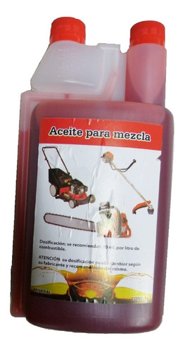 Aceite Mineral 2 Tiempos 1 Litro Bordeadora Motosierra - Tyt