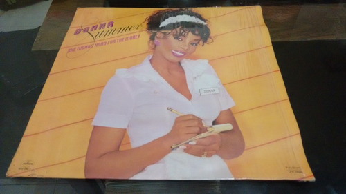 Lp Donna Summer She Works Hard For Money Acetato,long Play