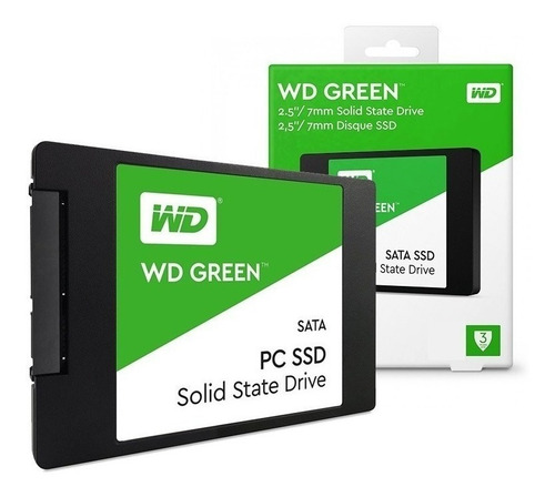 Imagen 2 de 7 de Disco Solido Ssd Western Digital Green 240 Gb 2.5'' Sata