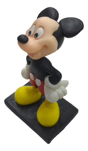 Adorno Torta Mickey Mouse Porcelana Fria Cotillon 