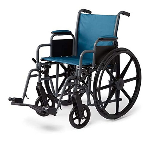 Medline Silla De Ruedas Plegable Con Brazos De Escritorio