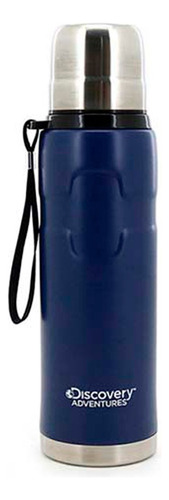 Termo Discovery 750ml Pico Vertedor Con Correa De Transporte Color Azul 14103