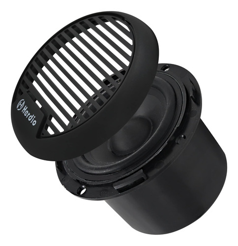Marine Bluetooth Speakers Herdio 3-inch 140w For Boat Black