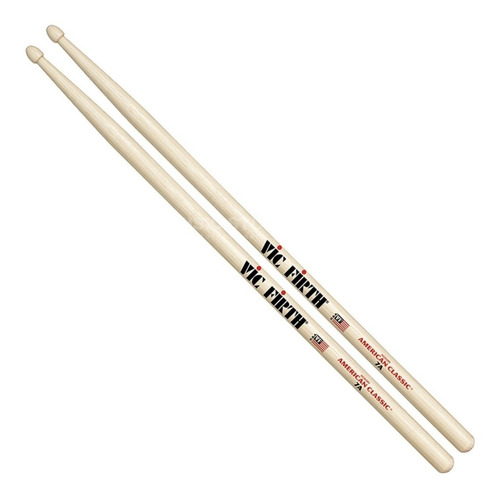 Baquetas Para Bateria En Madera Punta Madera Vic Firth 7a