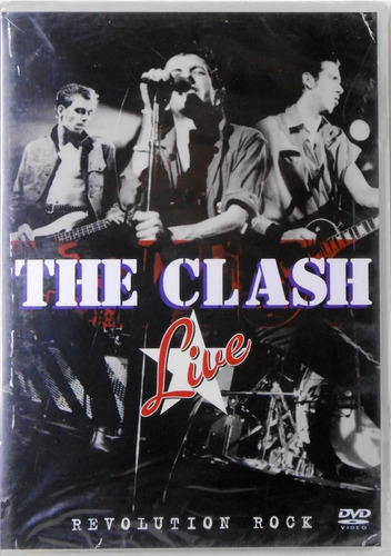 Imagem 1 de 3 de Dvd The Clash Revolution Rock Live 2008 Novo Lacradooriginal