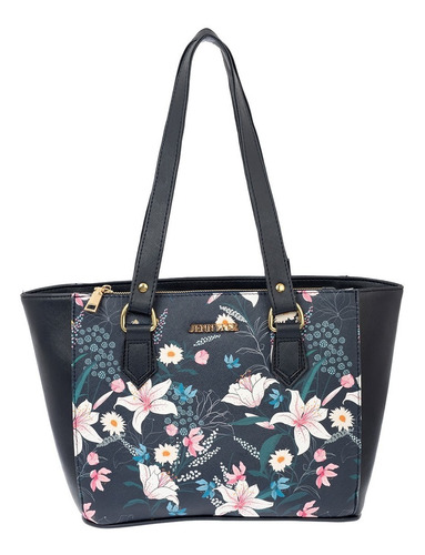 Imagen 5 de 6 de Bolsa Dama Flores Mujer Bolsa Marca Jennyfer Original 9413