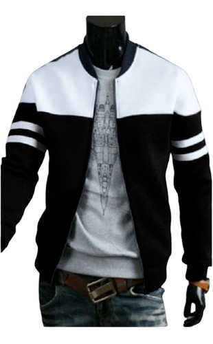 Chamarra Tipo Blazer Sudadera Hoodie Deportiva Algodón