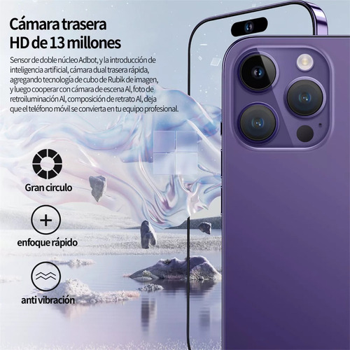 . Android Celulares 4g I14 Pro Max 6.82 Pulgadas Barato Ram3gb Y Rom64gb