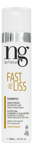 Ng De France Shampoo Pos Fast Liss  -300ml - Vegan Product